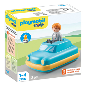 Playmobil 1.2.3. Push & Go Car 71323